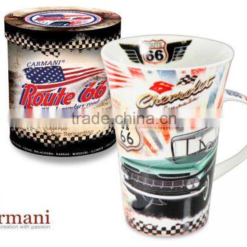 CARMANI Gift Set - Mug OLD VEHICLES Design