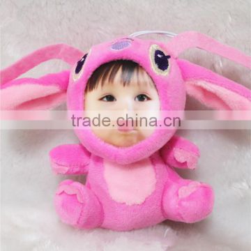 Custom Plush DIY Photo Frame Face Doll Promotion Gifts Toy