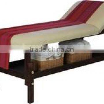 Wooden massage table made of solid beech