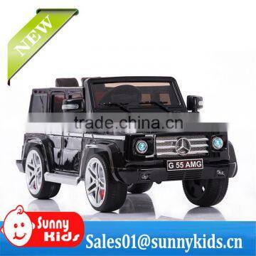 licensed ride on cars for kids Mercedes benz G55 12V official authorized baby car with music