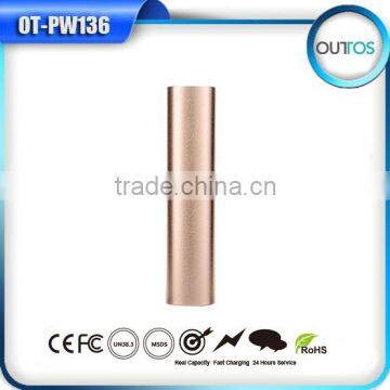 Mobile Phone Accessories Factory in China Portable Power Bank 2600mah