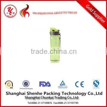 600ml plastic water bottle with scale line