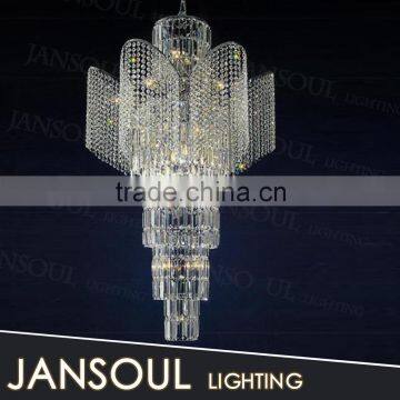 unique design cheap modern alibaba wholesale antique k9 crystal chain pendant light made in china