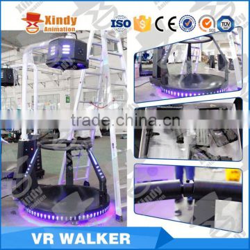 2016 the newest 360 Degree Electric 9d vr cinema Treadmill simulator from Xindy factory