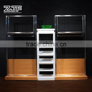 ZJF Shopping Mall Wooden Candy LED Display Shoes Rack photo-6
