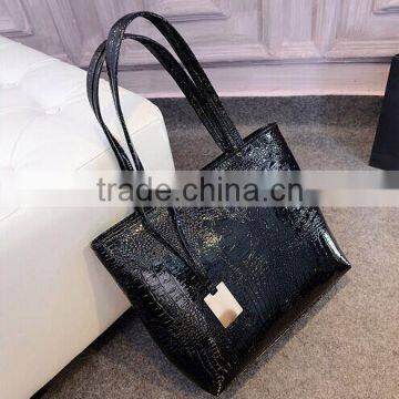 New 2015 Selling Women PU Leather Handbag,Tote Shoulder Bags Large Capacity PU Weave Bags Fashion Design photo-4