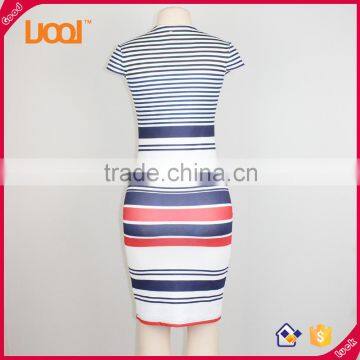 China European Dress Design Casual Summer Lady Dress 2016 photo-3
