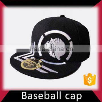 Fashion cotton embroidery 6 panel baseball cap