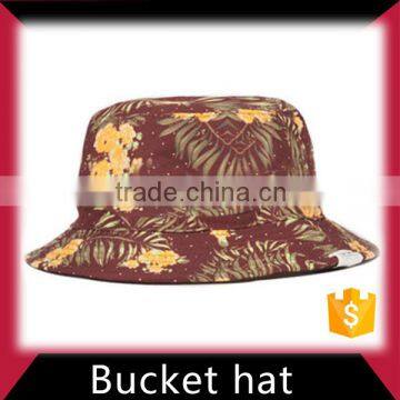 Custom camo bucket hat