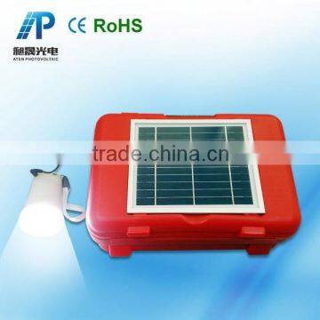 3W Portable solar lighting kit for camping