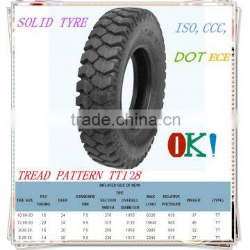 solid TYRE for scraper & dumper SIZE 10.00-20 PR 16 WIDTH 278,12.00-20 PR20 WIDTH 315,9.00-20PR16 WIDTH259,8.25-20PR14 WIDTH236