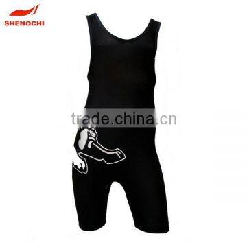 Never fade Italy ink sublimation printing custom wholesale wrestling singlet