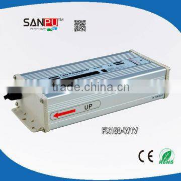 CE RoHS IP67 150W 12V 12.5A Waterproof ul listed power supply manufacturers, suppliers & exporters