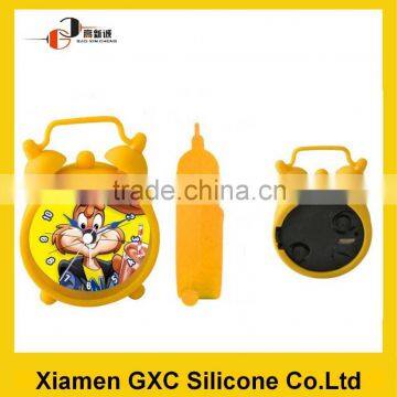 Retro Design Round Silicone Children Alarm Clock photo-2