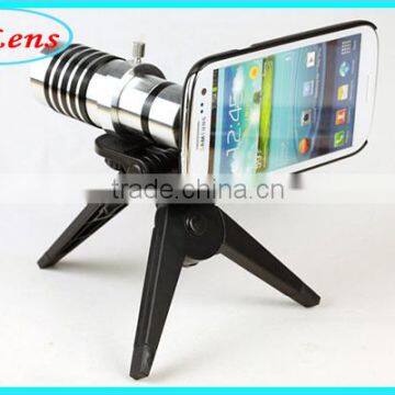 12X Telephoto telescope zoom camera lens for mobile phone,zoom lenses spare parts mobile phone camera accept paypal