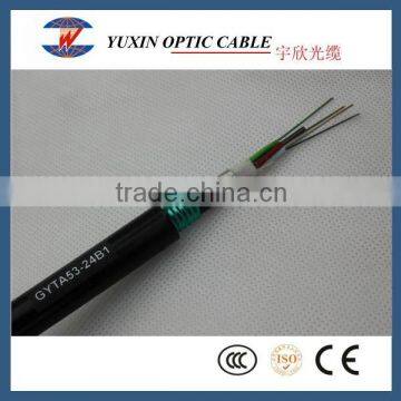 4/8/12/24/48 Core SM GYTY53/GYTA53 Outdoor Underground Fiber Optic Cable From Zhejiang Manufacturer