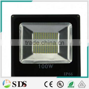 LED 10000LM SMD5730 Warm White Black 100w LED Flood Light