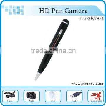 Hot sale pen JVE-3102A mini pen drive dv recorder hot wireless pen camera