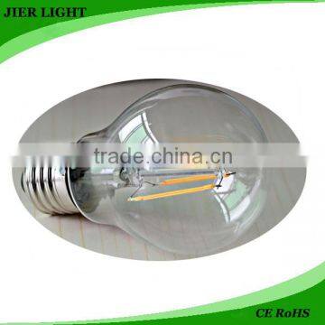 2-8W A60 led filament bulb dimmable filament led bulb with good price