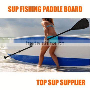 Quality painting professional fishing sup board for fishing and traveling paddling