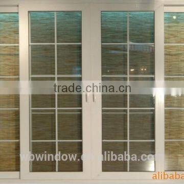 Fashion Patterns Price of Aluminum Sliding Door With Grill Design in High Quality photo-6