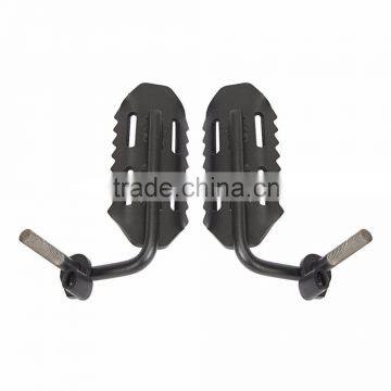 A Pair of Foot Pegs For 2007-2016 Jeep Wrangler JK & Unlimited Black photo-4