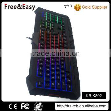 Factory Price USB 104 Keys RGB Backligth Computer Gaming Keyboard photo-4