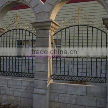 Wrought Iron Fence Design
