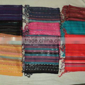 viscose stoles scarves stripes models new