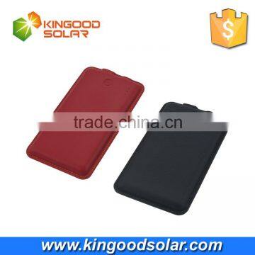 2016 the Brandnew Leather Power Bank 8000mah Portable Charger Powerbank Mobile Phone Backup