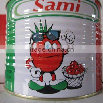 HOT!! 2200g canned spaghetti sauces brix 28-30, easy/normal open,