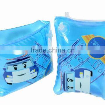 pvc inflatable arm ring, inflatable swimming arm band for baby