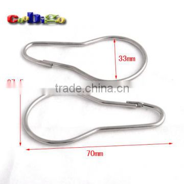 70mm Length Lamp Bulb Snap Hook Hanger For Carrying Bag Keychain Outdoor Activities #FLQ130