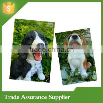 Resin Life Size Dog Statues For Home Decoration photo-2