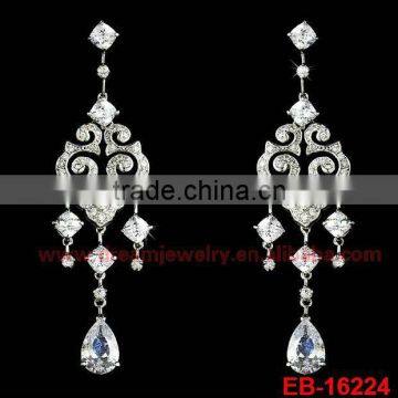 charm crystal dangler earring