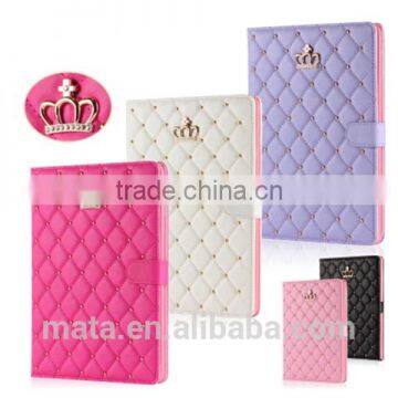 Mini Sleep Mode Buckle Leather Case For IPad