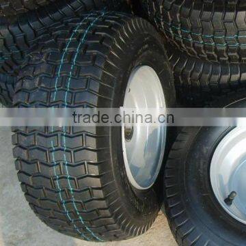 Tubeless rubber wheel