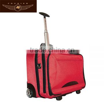 girls red trolley laptop briefcase