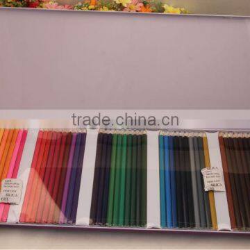 50 colors colored pencils/metal tin pencil box/Senior colored pencil/kids gifts