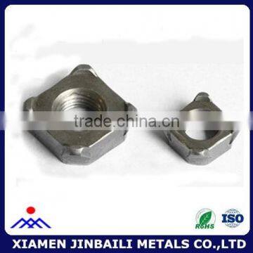 high quality 4.8 8.8 class carbon steel welded nut square weld nut