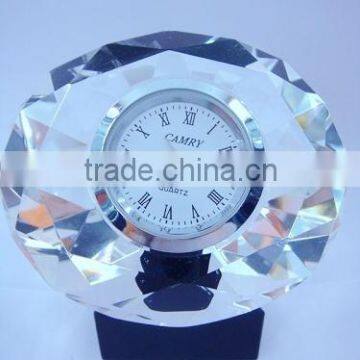 diamond crystal clock