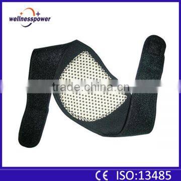 Adjustable orthopedic self heating magnetic neck support protector brace