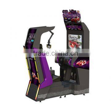 3D Video Car Racing Arcade Game Machine