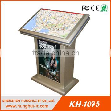 Optional inch size touch screen monitor Android computer advertising kiosk for shopping