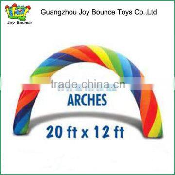 Factory sale newly Customized Promotion Inflatable rainbow Arch