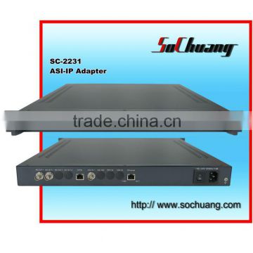 SC-2231 Digital CATV Converter/IP to ASI/cable gateway