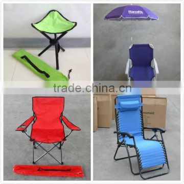 Aluminum folding webbed lawn chair chaise lounge