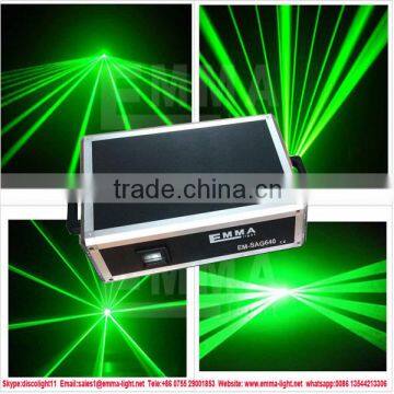 Latest design cheap price green multi pattern mini laser stage lighting