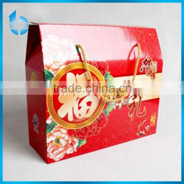 China enterprise custom vellum paper packaging box for traditional festival foods and gifts