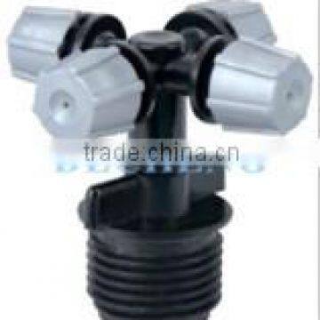 Cross atomization